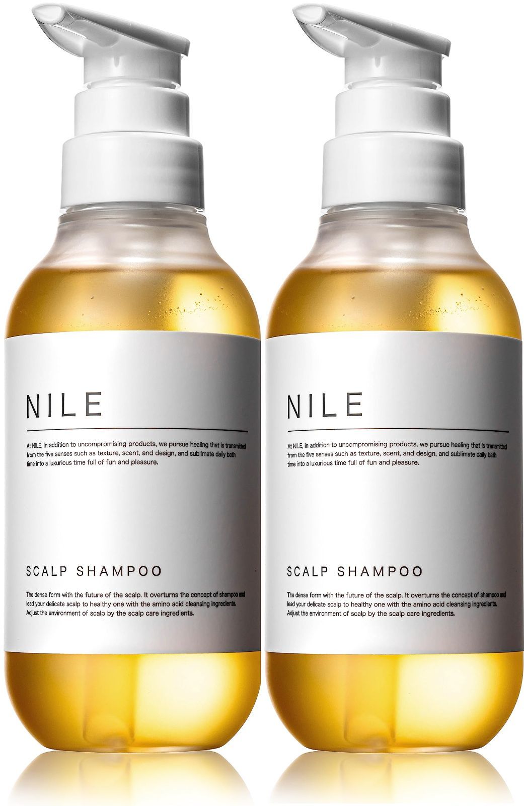 人気商品NILE 濃密泡スカルプシャンプー メンズ アミノ酸シャンプー ノンシリコン 2本セット ラフランスの香り