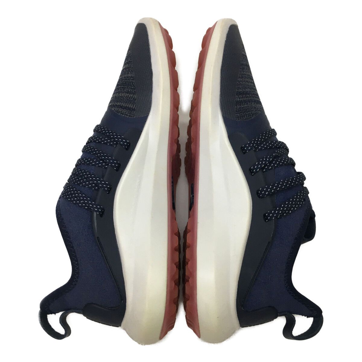 中古 プーマ PUMA ゴルフシューズ 23cm ネイビー ピンク