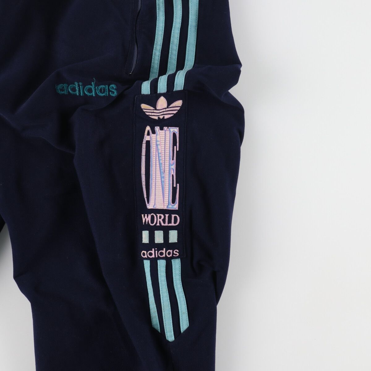 古着 80年代 アディダス adidas ベロア ジャージパンツ トラック