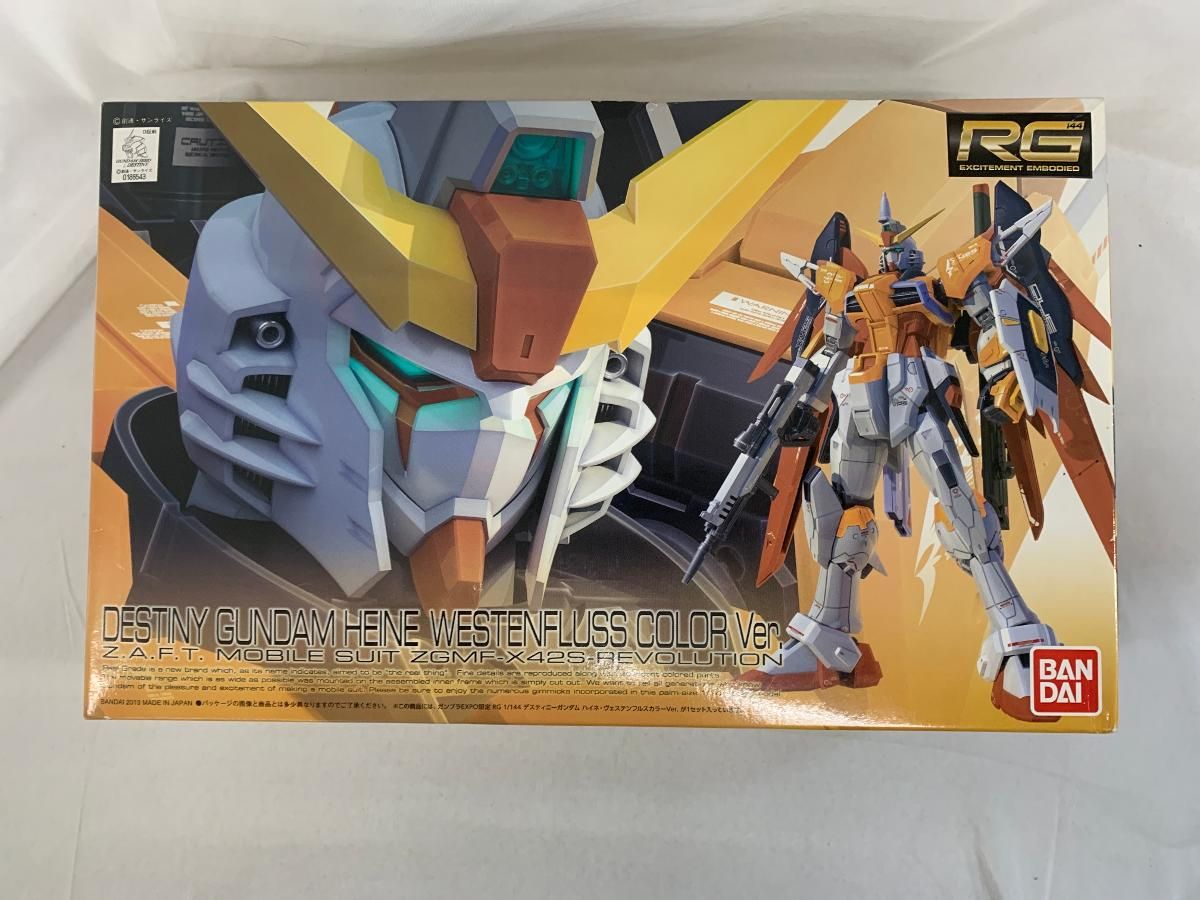 RG 1/144 デスティニーガンダム ハイネ・ヴェステンフルスカラー メッキVer.のご紹介！ - 先人に続け！お気軽ガンプラ製作！