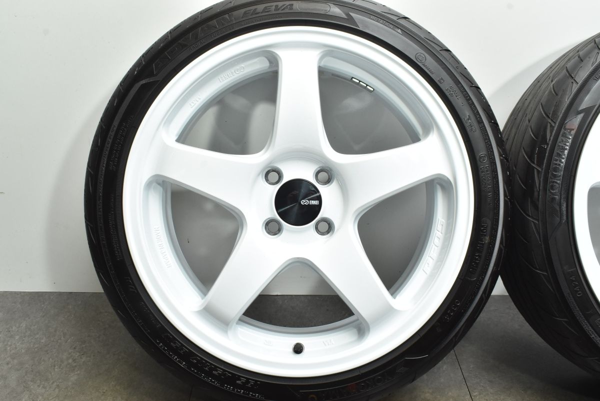美品】ENKEI エンケイ PF05 17in 7J +45 PCD100 ヨコハマ
