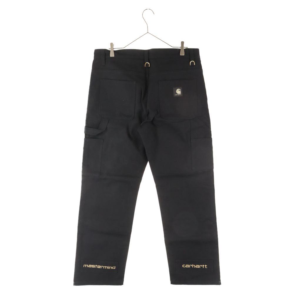 Carhartt×mastermindダブルニーワークパンツ黒