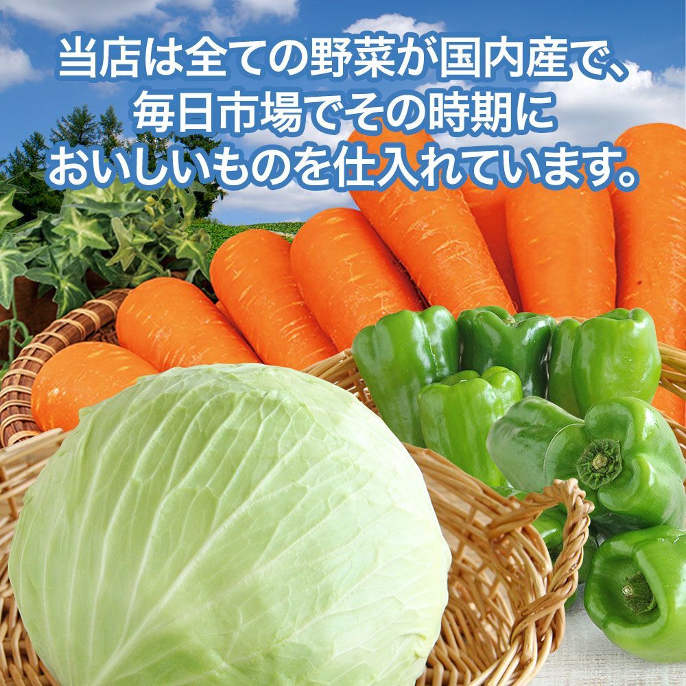 野菜セットC（キャベツ4玉・新玉ねぎ・にんじん約4kg・ピーマン約2kg）4種 野菜セットC（キャベツ4玉・たまねぎ・にんじん約4kg・ピーマン約2kg）4種