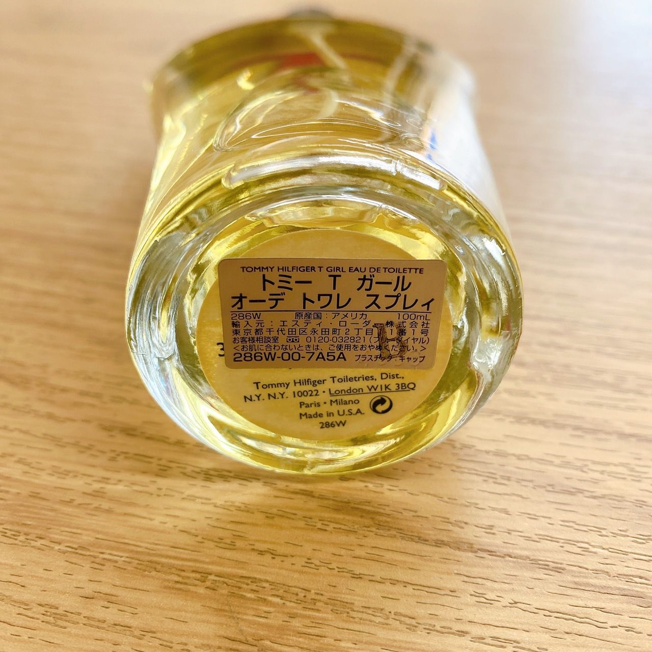 ほぼ満タン】トミー T ガール オーデ トワレ スプレィ 100ml AID