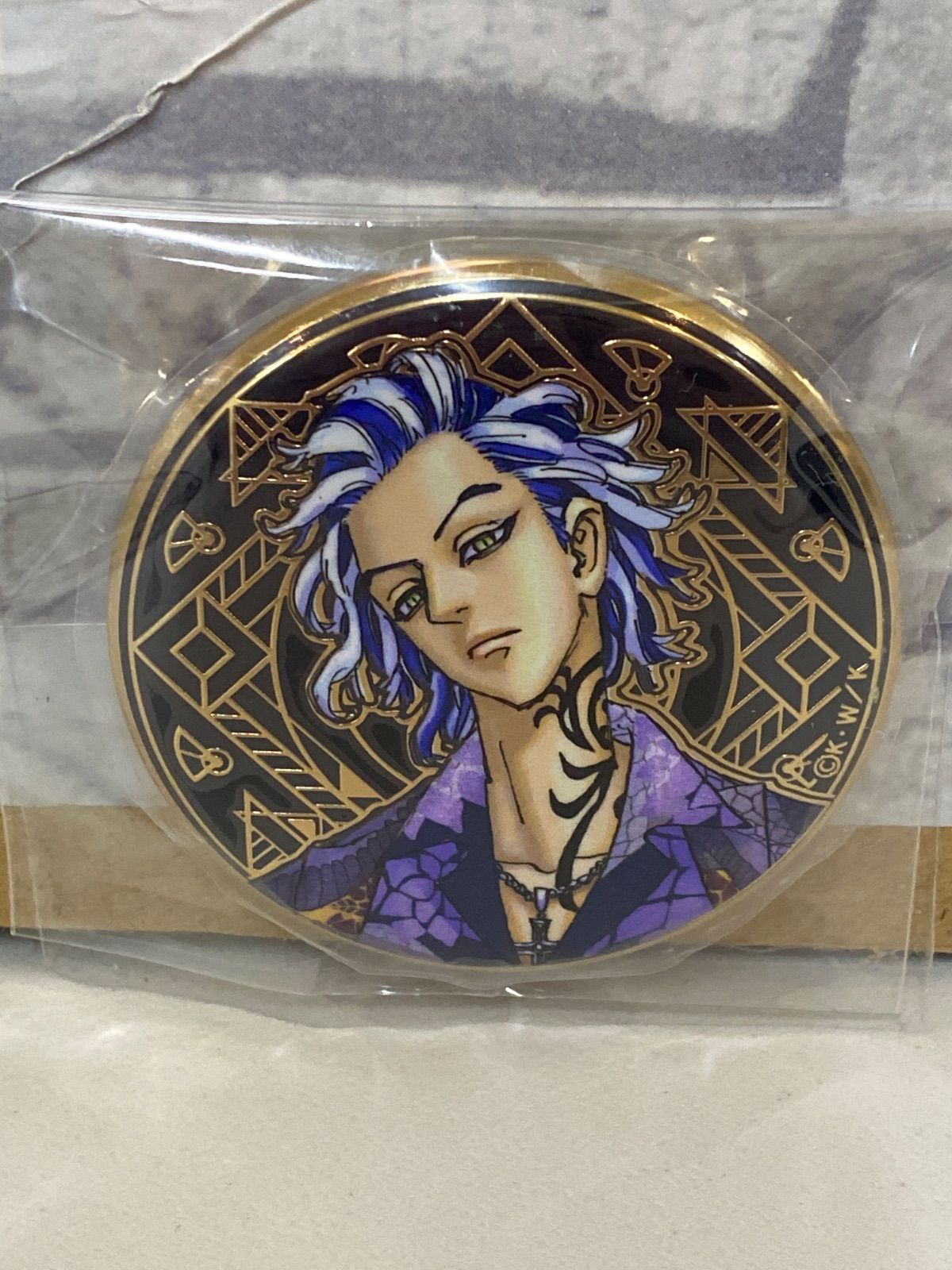 【メール便無料】 R5-58】◎ 柴大寿 「東京リベンジャーズ 原画展 TOKYO卍 ピンズ・ピンバッジ・缶バッジ