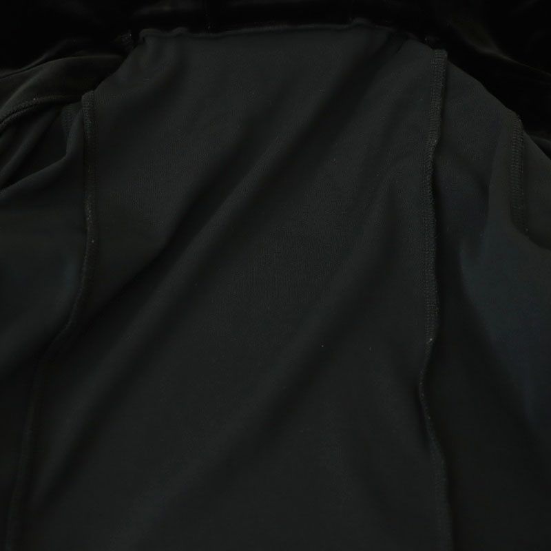 中古・古着通販】VELOUR NOIR by FOXEY NEWYORK (ベロア ノワール by フォクシー ニューヨーク) ベロアパーカー  ブラック サイズ:38｜ブランド・古着通販 トレファク公式【TREFAC FASHION】スマホサイト