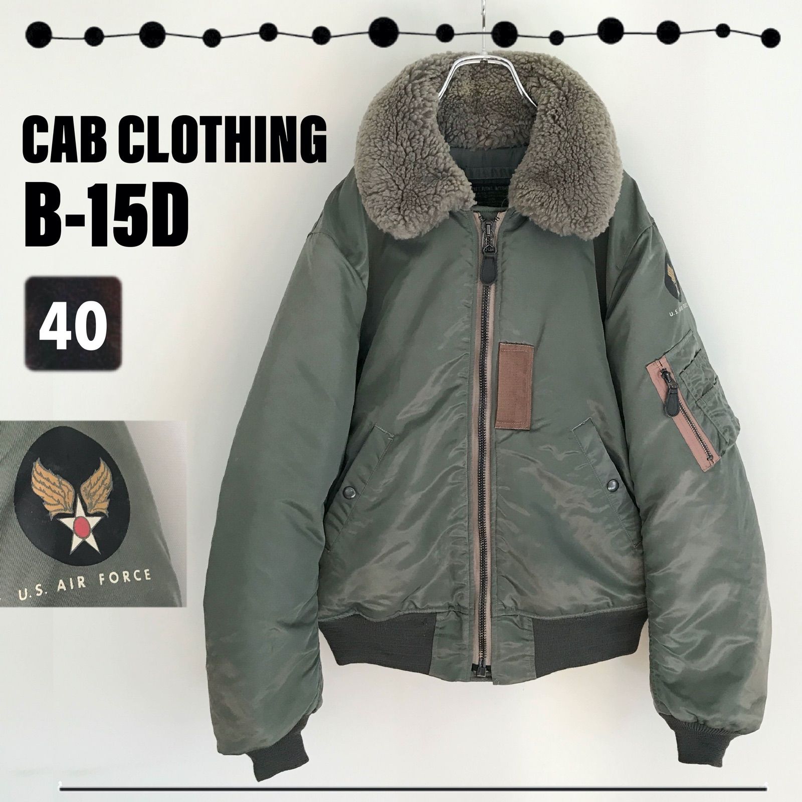 CAB CLOTHING キャブクロージング☆B-15D フライングジャケット