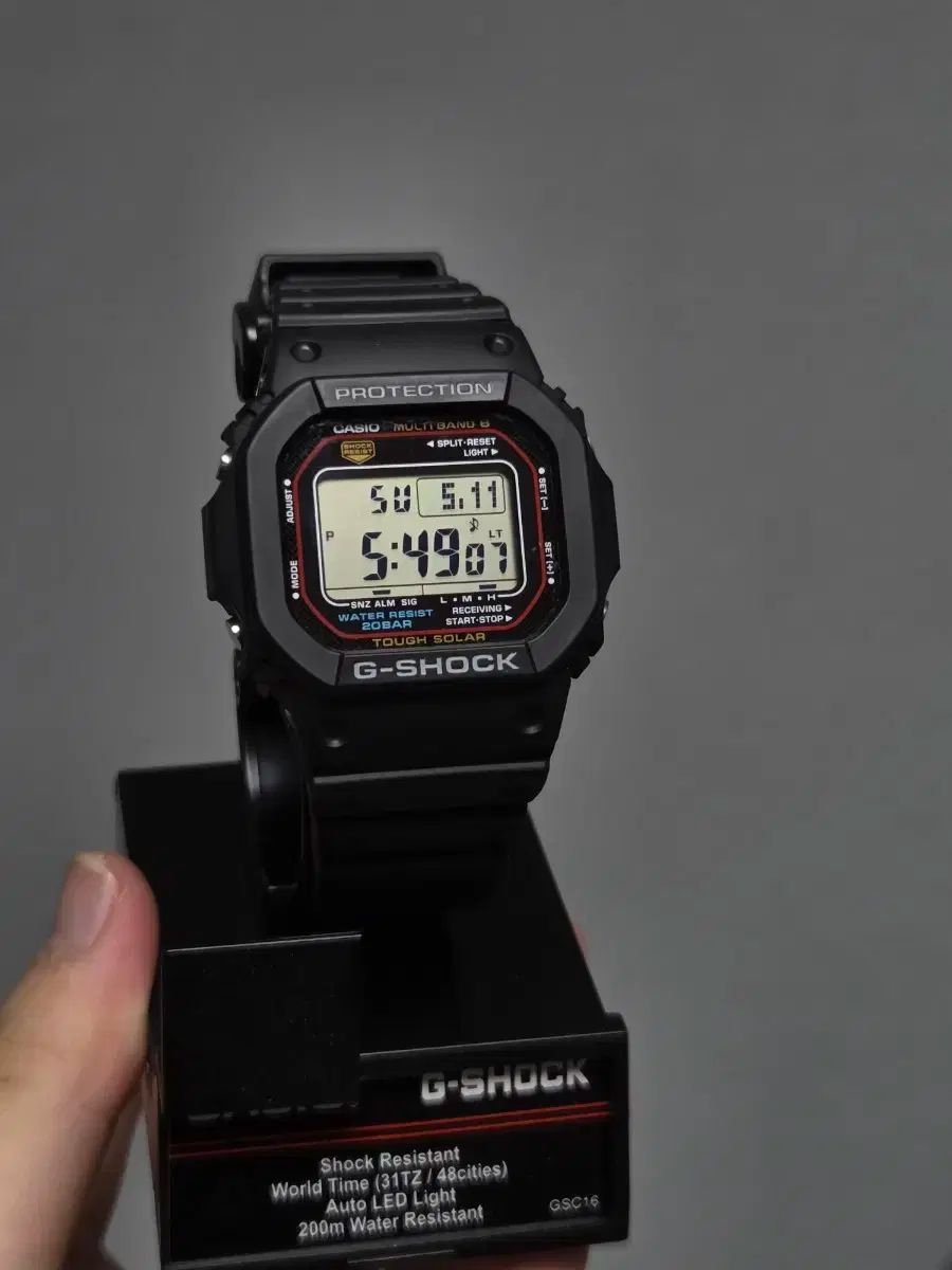 G-SHOCK ジーショック レッドティー GW ー M5610U 1CF