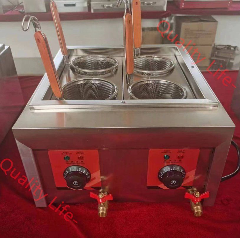 茹で麺機 ゆで麺器 電気ゆで麺機 卓上型 テボ4点付き 単相 100V 厨房|業務|店舗