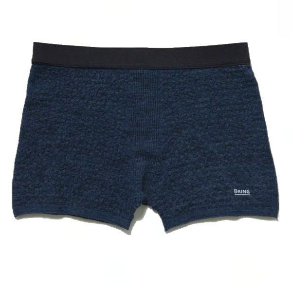 【新品】Bring ブリング WUNDERWEAR 50/50 ワンダーウエア 5088510-04 ユニセックス アンダーウェア ショーツ ボクサーパンツ Navy