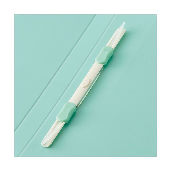 まとめ TANOSEEレターファイル 再生PP A4タテ 120枚収容 背幅18mm ミントグリーン 1セット 10冊 ×3セット