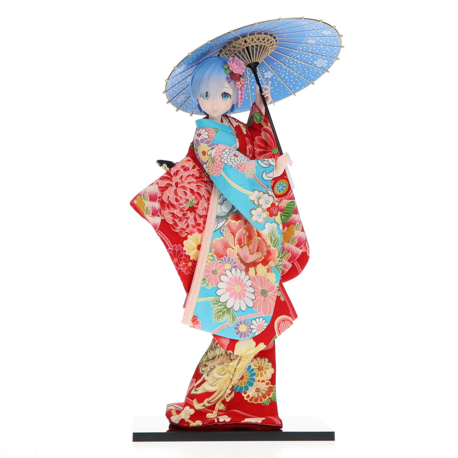 吉徳 F:NEX レム 日本人形 1/4スケールフィギュア 吉徳×F:NEX Re:ゼロから始める異世界生活 レム -日本人形- 1/4