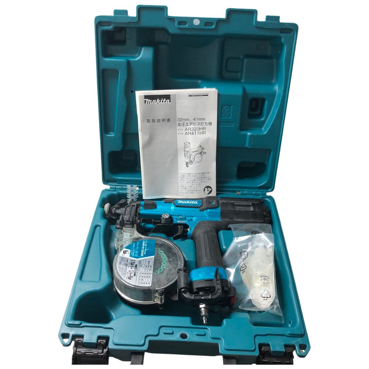 €€MAKITA マキタ 高圧エアビス打ち機 AR411HR ブルー