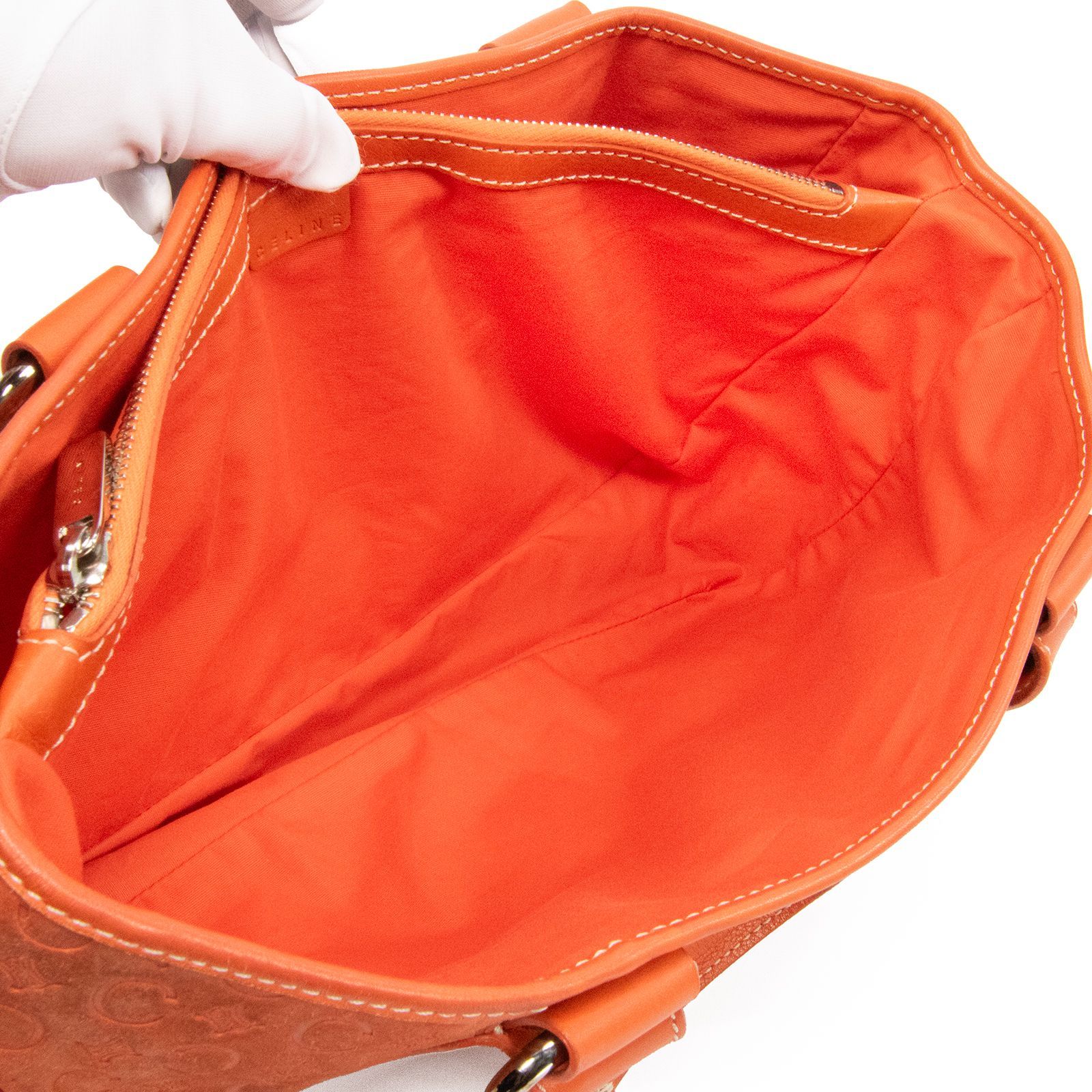 人気商品の再入荷情報をお届け！ 本物 セリーヌ Cマカダム ブギーバッグ レディース ハンドバッグ Bag