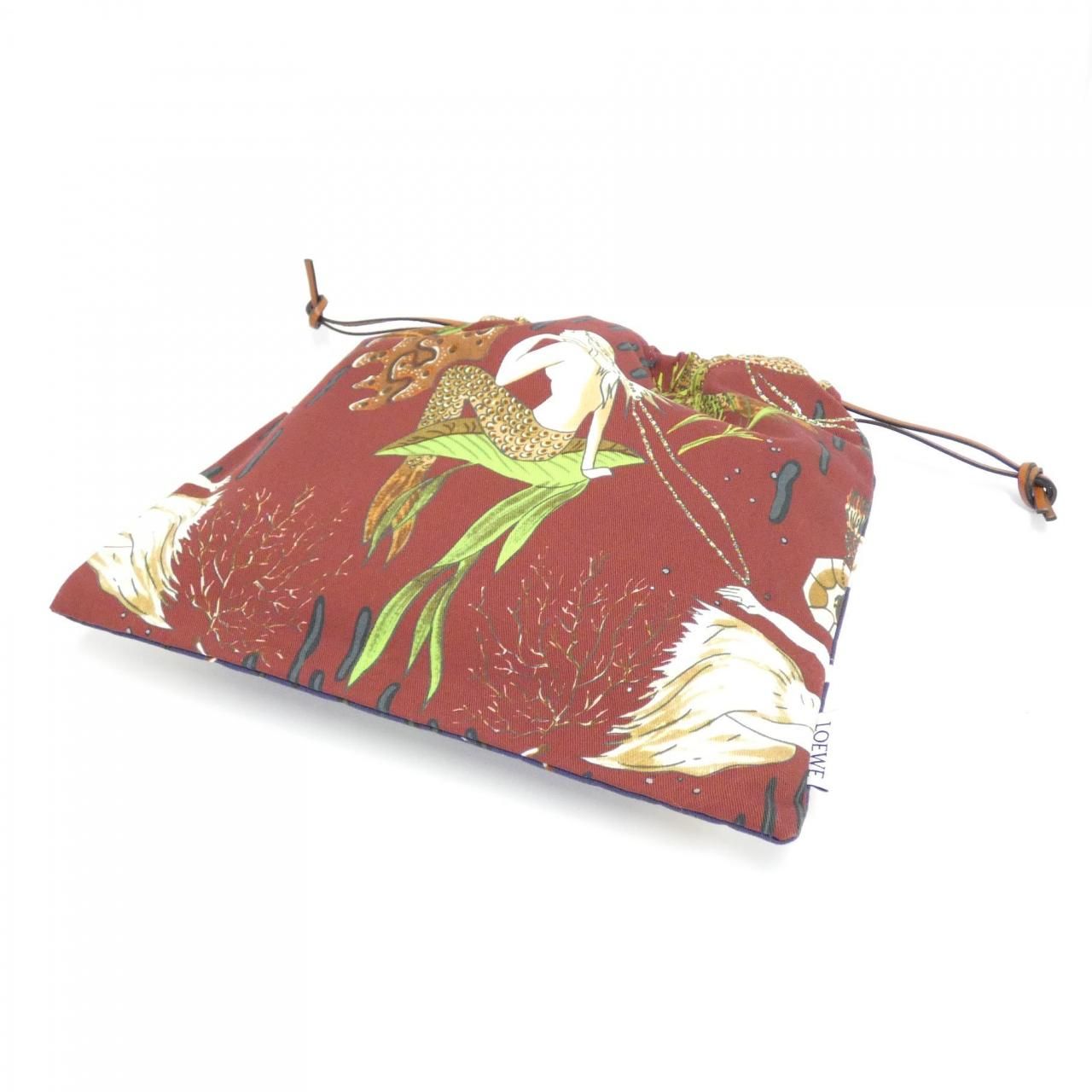 ロエベ パウラ ドロー ストリング ポーチ C822057X02 ポーチ - メルカリ 