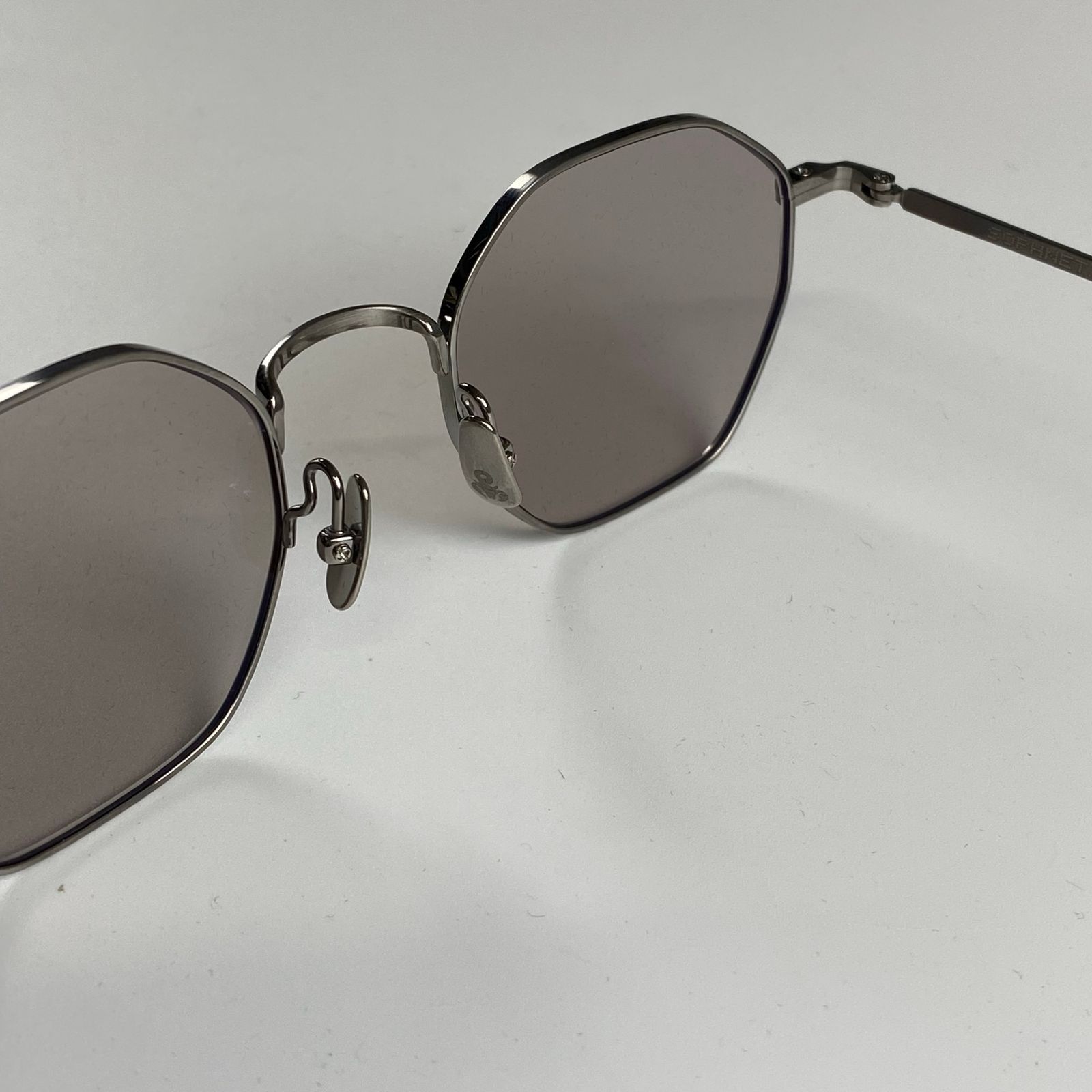 25SS SOPHNET × 金子眼鏡 / TITANIUM SUNGLASSES OCTAGON 度なしライト 
