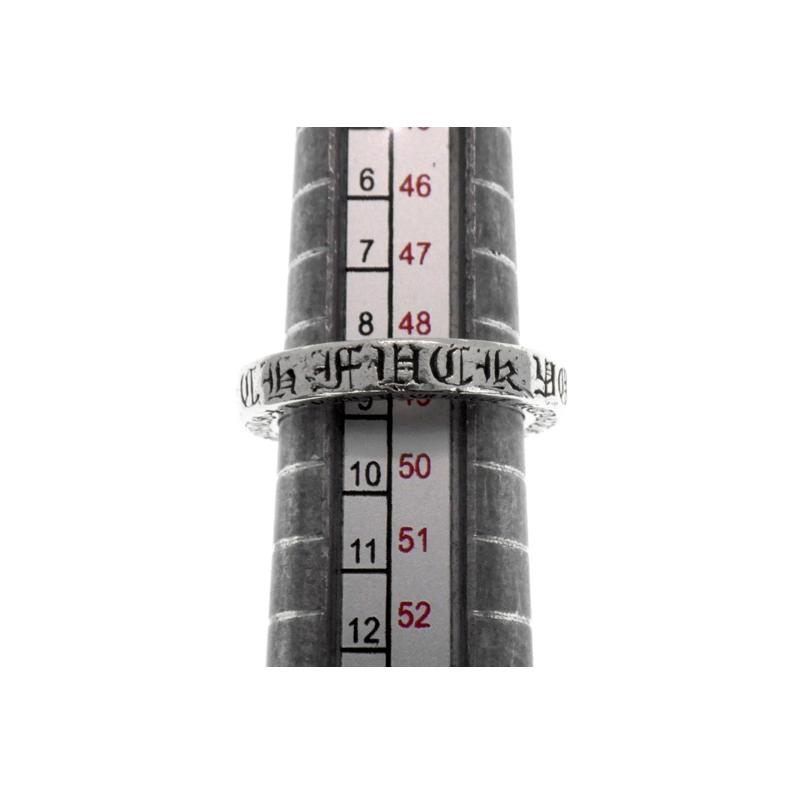 確実正規品CHROME HEARTS 3mm NYC FUCK YOU 11号 クロムハーツ CHROME HEARTS 【 3mm SPACER FUCK YOU