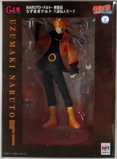 中古】フィギュア G.E.M.シリーズ うずまきナルト 六道仙人