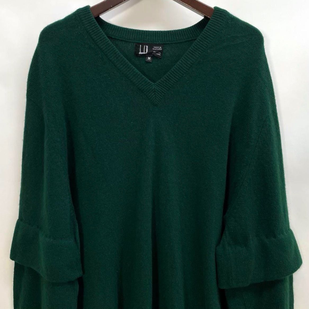 dunhill ダンヒル Vネック カシミヤニット セーター レイヤード
