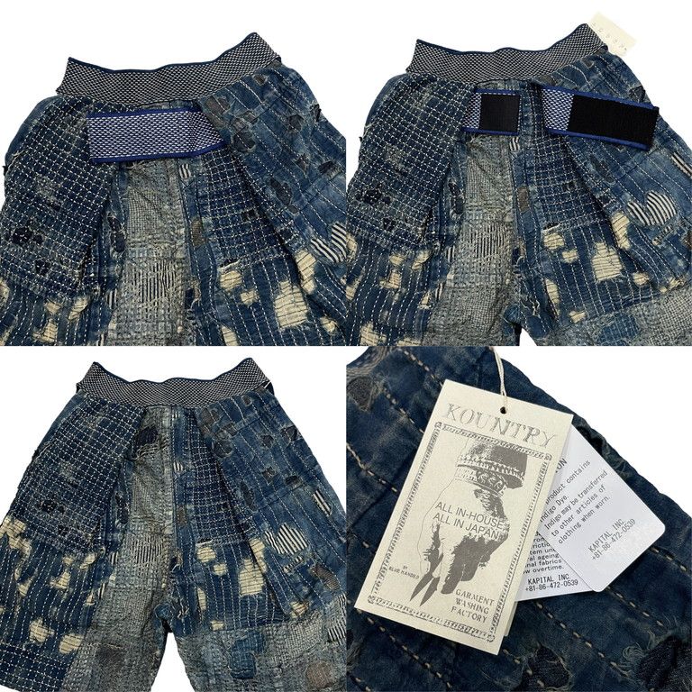 楽天市場】KAPITAL キャピタル 19SS BORO シモキタショート