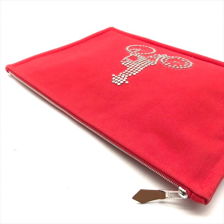 エルメス 自転車スタッズ ヴェロシぺディスト フラットポーチ エルメス 自転車スタッズ ヴェロシぺディスト フラットポーチ