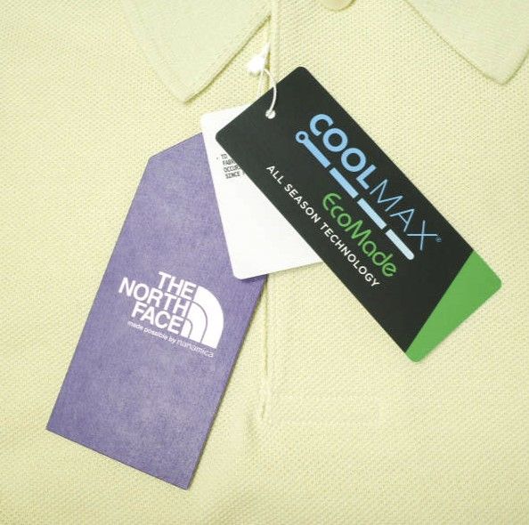 新品 THE NORTH FACE PURPLE LABEL 24SS Moss Stitch Field Cropped Polo COOLMAX ポロシャツ NTW3408N WS Cream nanamica 定価18,700円 新品 THE NORTH FACE PURPLE LABEL 24SS Moss Stitch Field