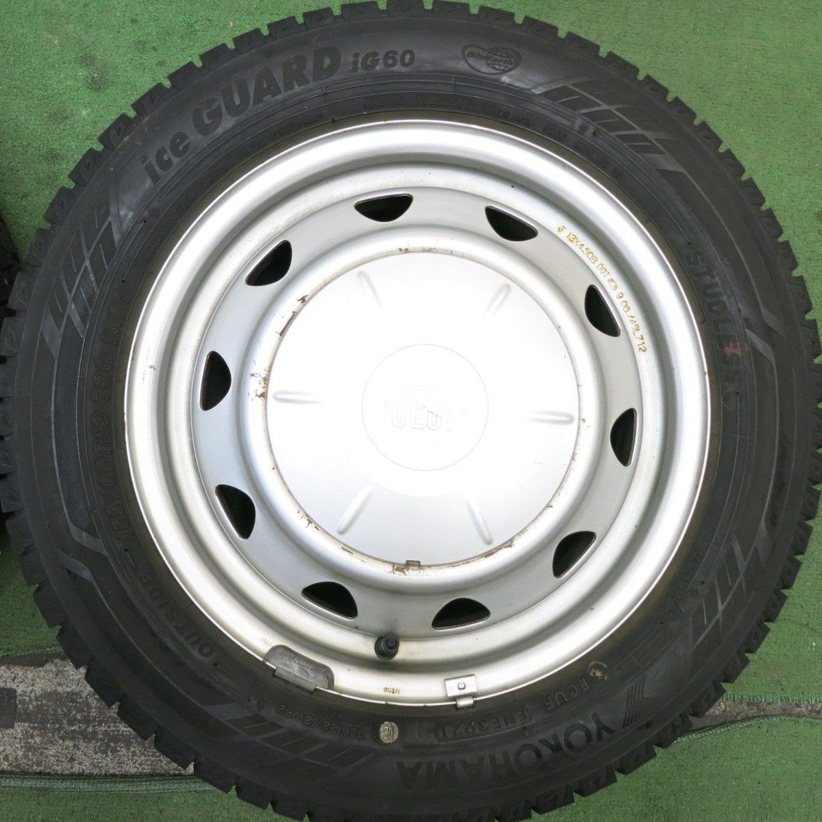 バリ溝！21年！9分☆スタッドレス ショップ 155/65R13 ヨコハマ アイス