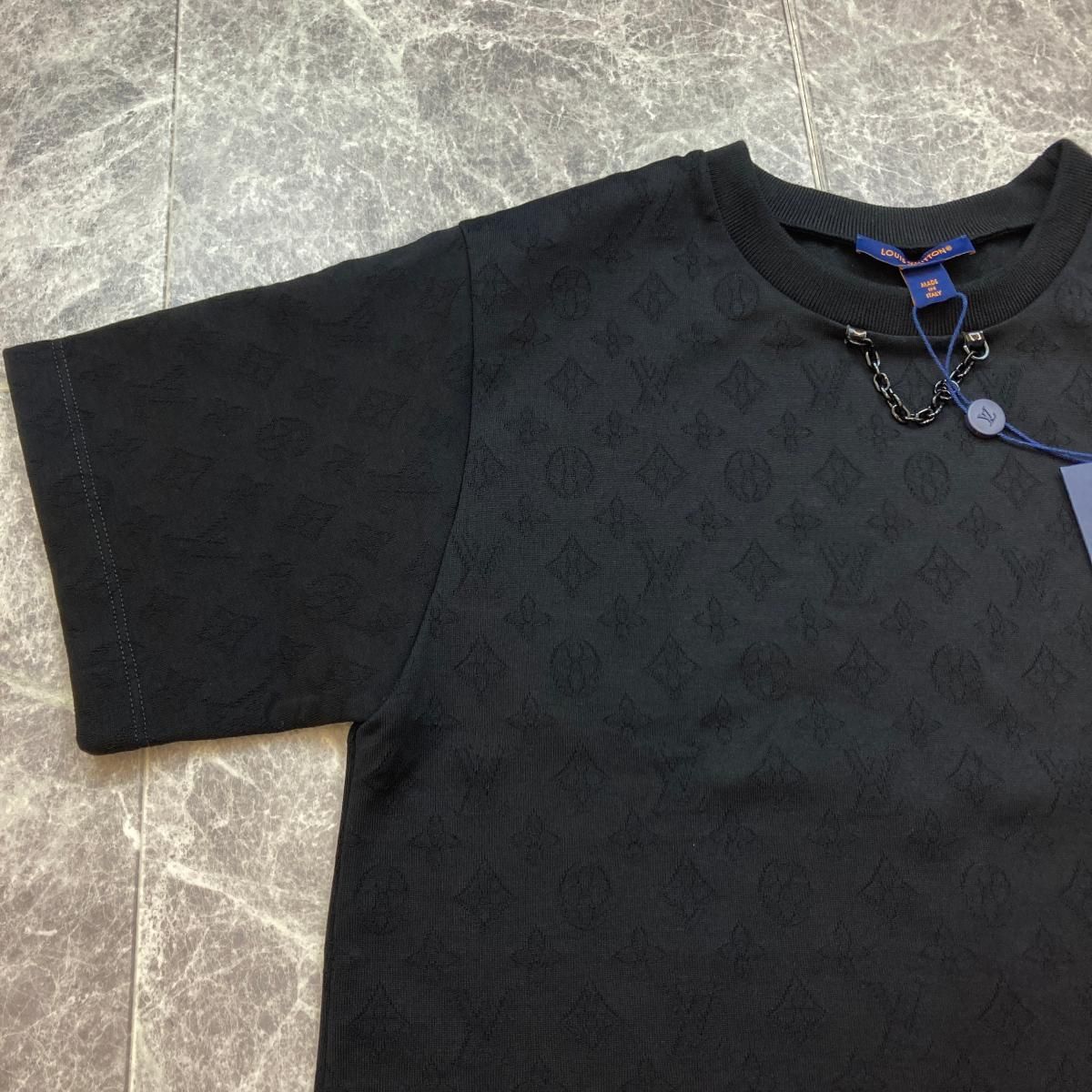 未使用品】 LOUIS VUITTON （ルイヴィトン） ﾓﾉｸﾞﾗﾑｼﾞｬｶﾞｰﾄﾞ Tｼｬﾂ S 