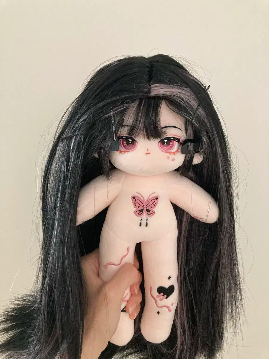 【雷市場（ポンジャン）商品韓国直送】 無属性 ロングボディ 綿人形 pinky ピンキー ライトピンク 出品 トイスケルトン入りぬいぐるみ