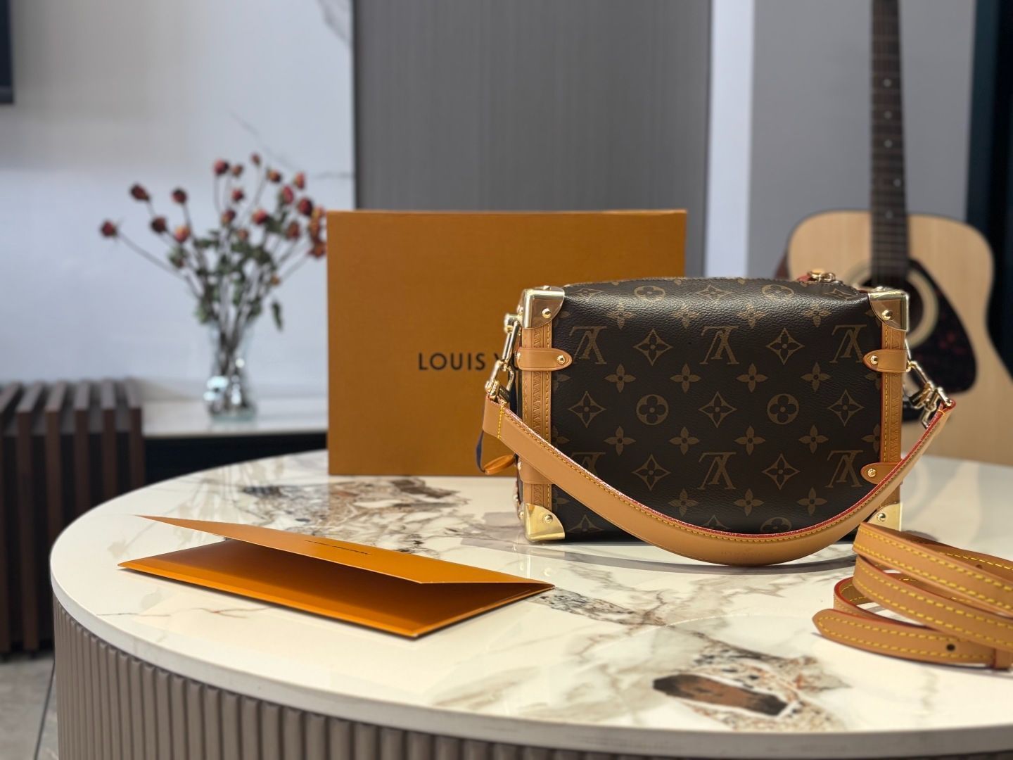 今日 LV Side trunk ソフトボックスバッグ LV Side trunk Soft Box Bag -WTO輸入
