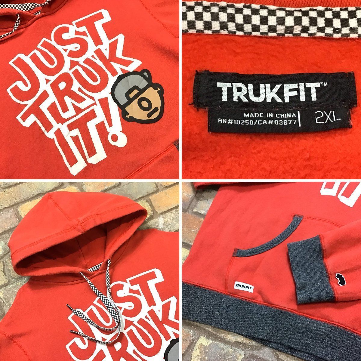 trukfit 安い パーカー