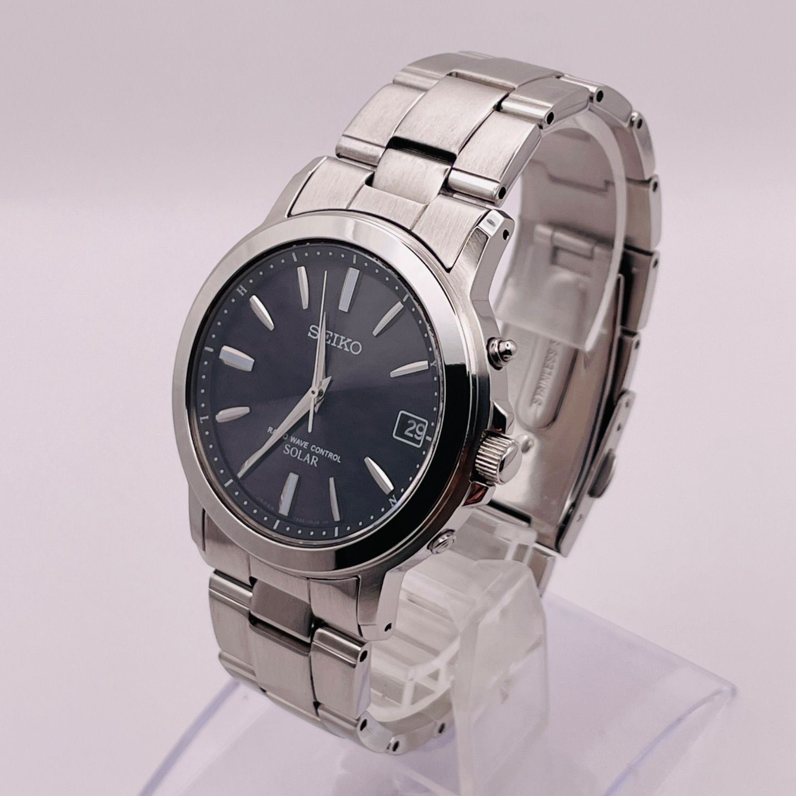 T509)美品 正常稼動 SEIKO セイコー 電波ソーラー SELECTION T509)美品 正常稼動 SEIKO セイコー 電波ソーラー SELECTION