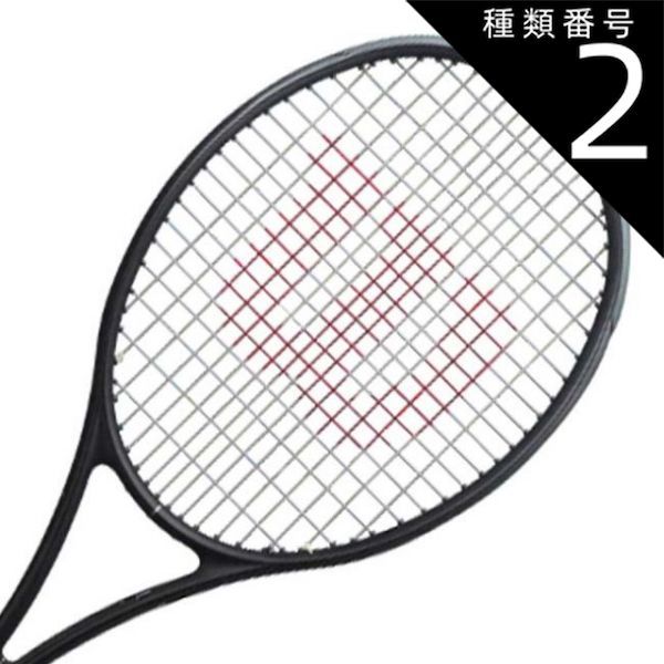 Wilson フェデラーF01 種類2:G1(4_1／8)/フレームのみ 「ロジャー・フェデラー