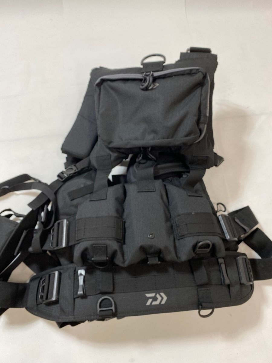 ΨΨDAIWA ダイワ フィッシングベスト DF-6122 ブラック（楽天市場