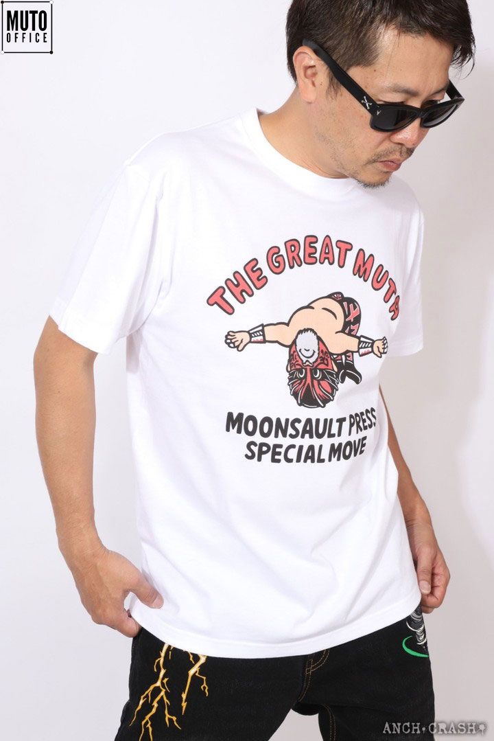 グレートムタ Tシャツ L 武藤敬司 00s グレート・ムタ 武藤敬司 半袖Tシャツ kmst-2304