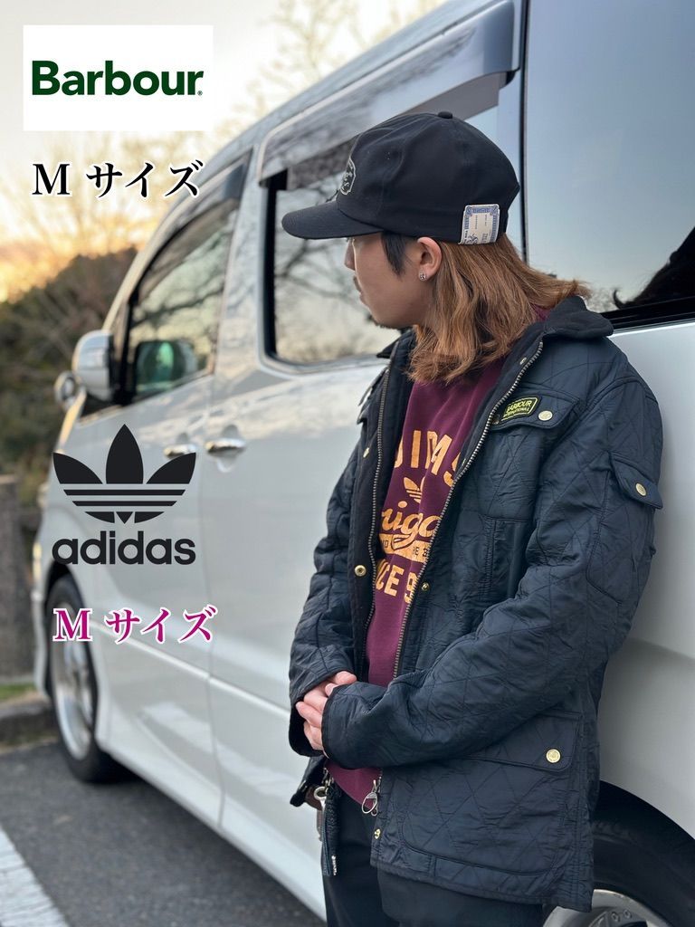 P0727【 セット売り 】 BARBOUR × adidas コーデセット バブアー 