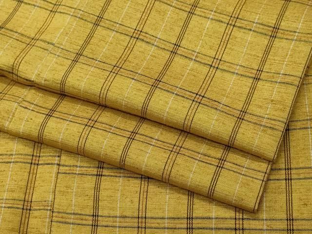 ひろ様ありがとうございます 平和屋着物○無形文化財 本場黄八丈 近藤傳 草木染 手織 紬 ます