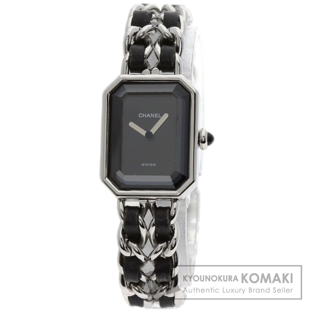 CHANEL シャネル H0451 プルミエール M 腕時計 SS SSx革 レディース