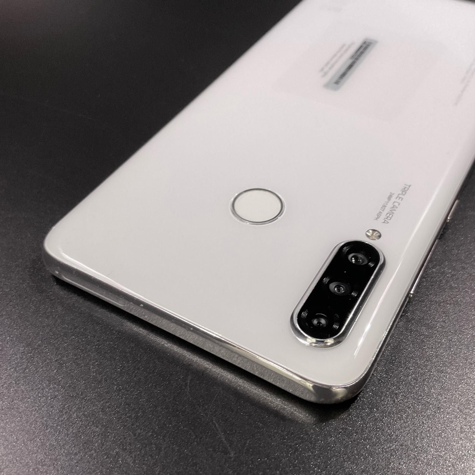 HUAWEI P30 lite パールホワイト SIMフリー ジャンク スマホ本体・中古