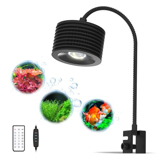 Lominieアクアリウムライト水草水槽照明LEDライト調光可能小型水槽用 