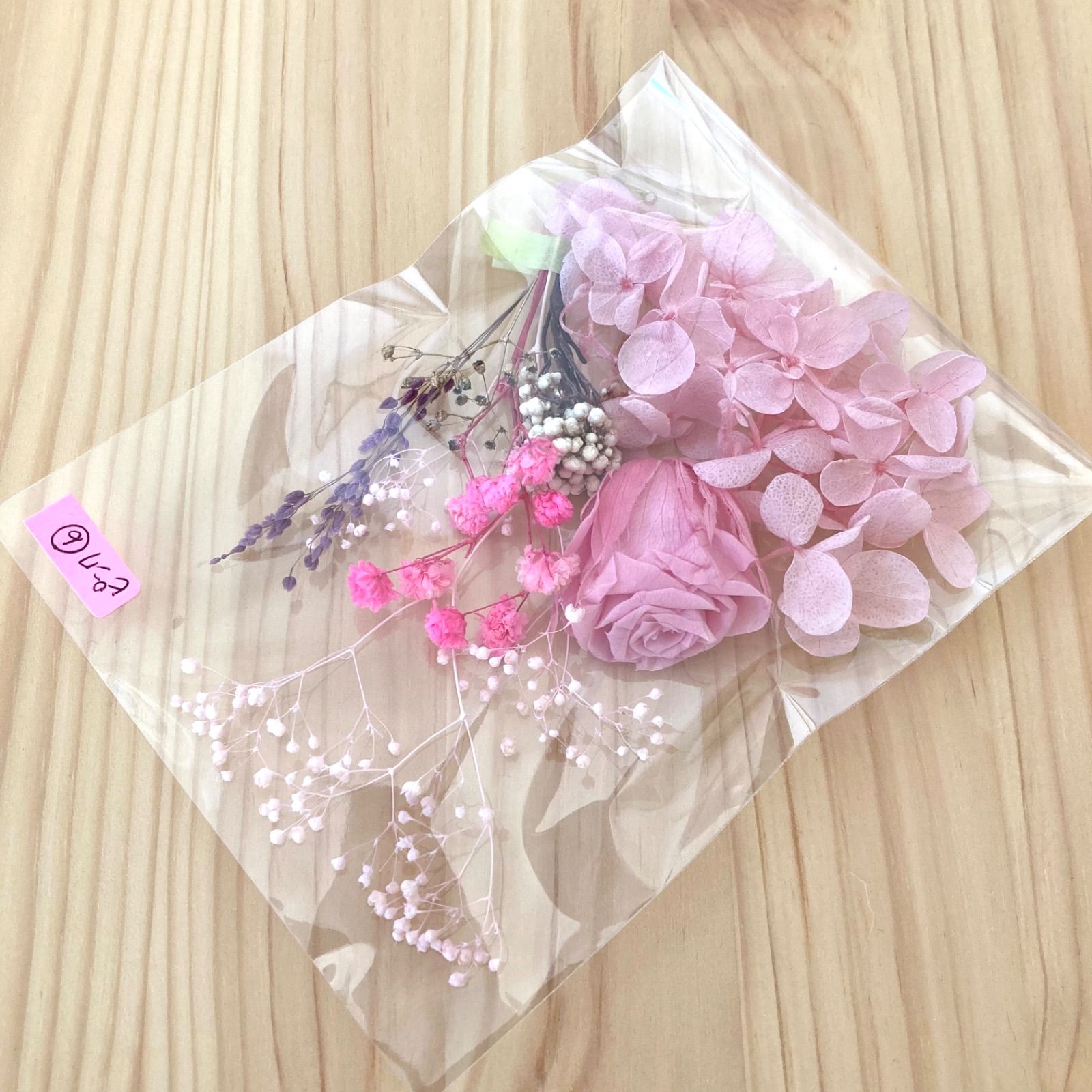 ピンク⑥ ドライフラワー ハーバリウム レジン 花材セット - メルカリ