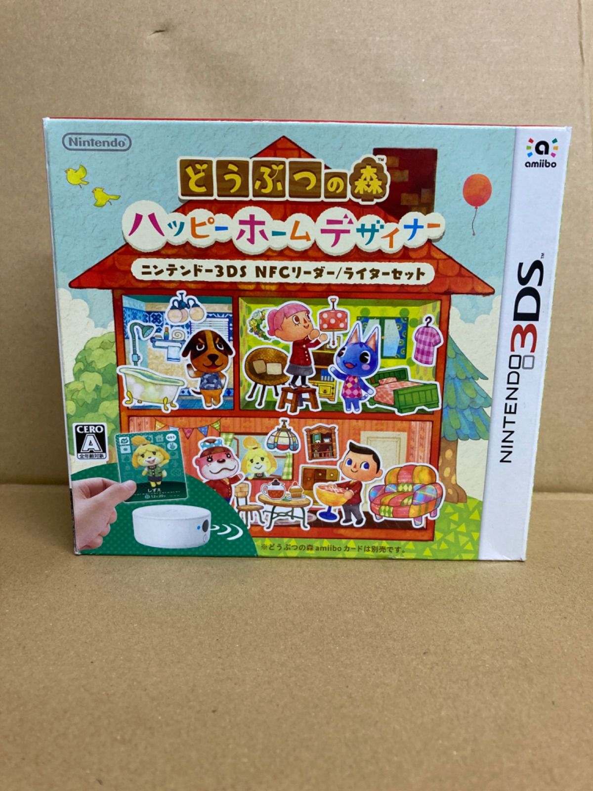 049 3DS どうぶつの森 ハッピーホームデザイナー ニンテンドー3DS NFC