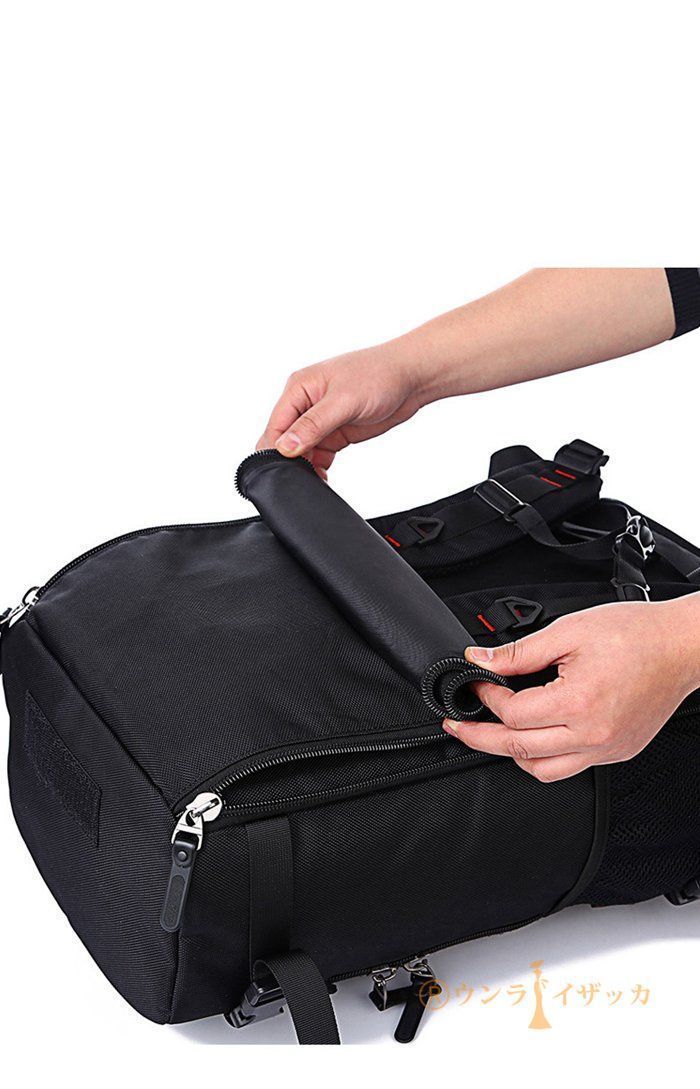 バックパックリュックサック登山リュック3Way防水バッグ遠足レディース大容量防災50L鍵付き盗難防止メンズ旅行通勤通学キ