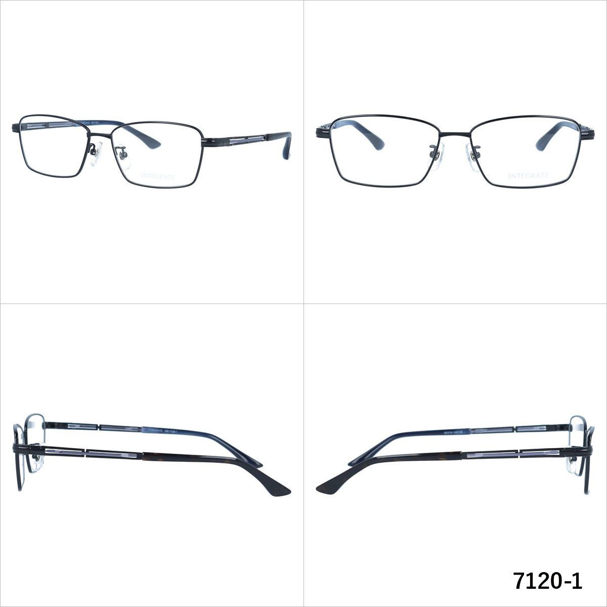 インテグレート メガネフレーム 伊達メガネ アジアンフィット（フル