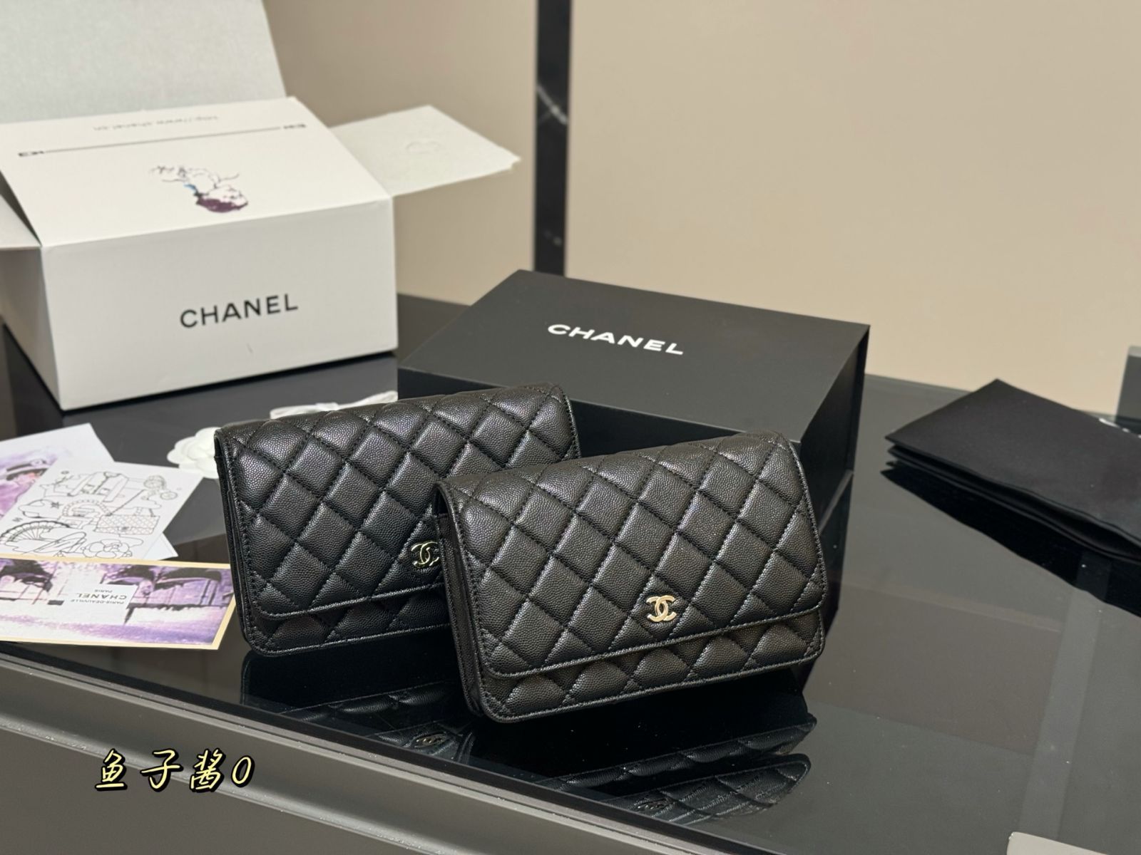 今日 Chanel シャネル クラシック ウォレット オン チェーン バッグ 19×12cm -WTO輸入1