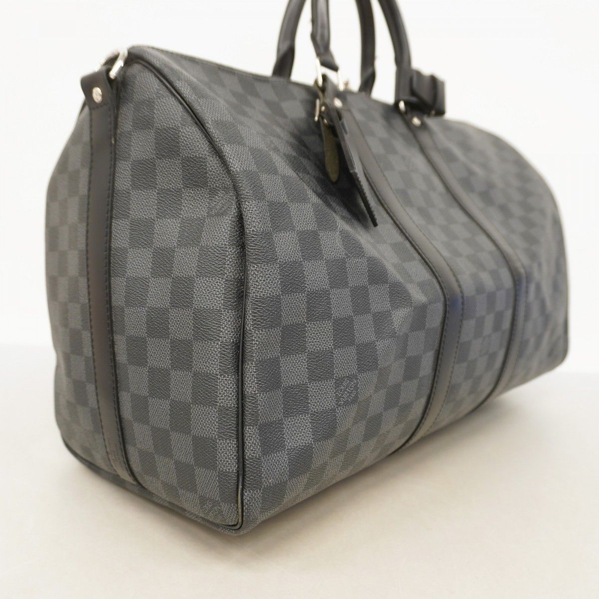 5ma0212-h ルイヴィトン ボストンバッグ ダミエ グラフィット キーポルバンドリエール45 N41418 ブラック メンズ