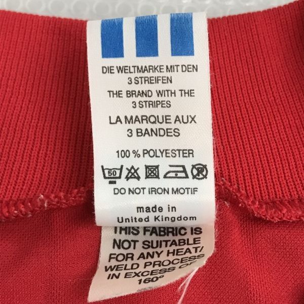 イングランド製1998年スペイン代表　グアルディオラ　サッカーシャツ　サイズXL adidas - 90s/UK/イングランド製☆スペイン代表☆レプリカ