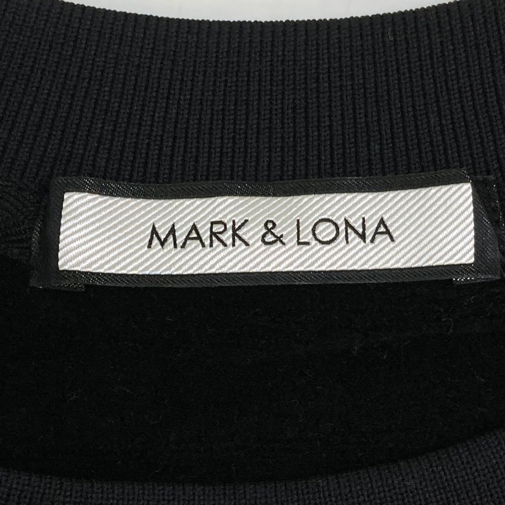サイズ：48 MARK&amp;LONA マークアンドロナ  裏起毛スウェット切替ブルゾン  グレー系 [240101495031] ゴルフウェア メンズ ストスト サイズ：48 MARK&LONA マークアンドロナ 裏起毛スウェット切替