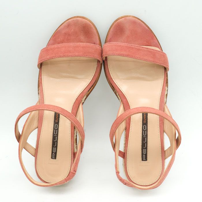 ペリーコ サニー ストラップサンダル スエードレザー ウェッジソール  