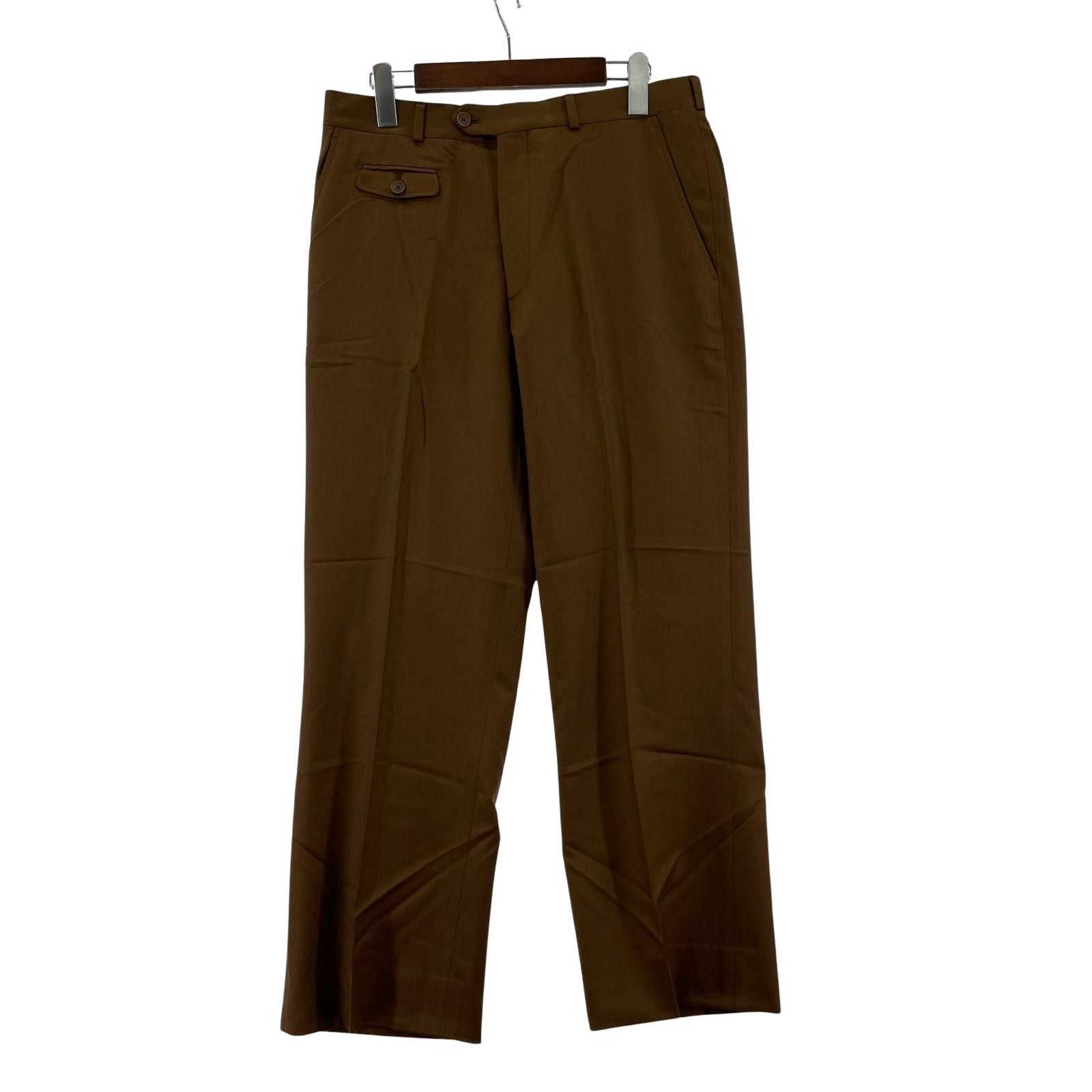 【OLD BERNARD ZINS】フランス製 Lポケット ウールスラックス OLD BERNARD ZINS】フランス製 Lポケット ウールスラックス